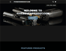 Tablet Screenshot of fivesevenreddot.com